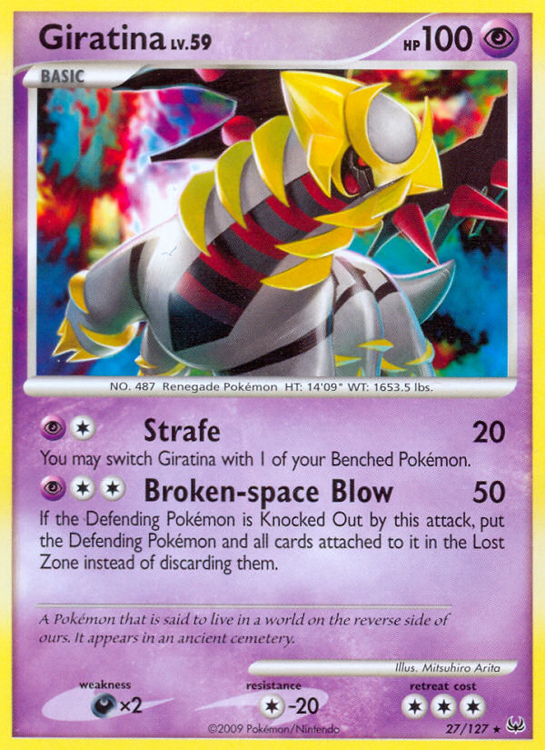 Giratina (27/127) [Platinum: Base Set] - Card Brawlers | Quebec | Canada | Yu-Gi-Oh!
