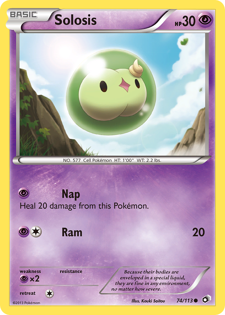 Solosis (74/113) [Black & White: Legendary Treasures] - Card Brawlers | Quebec | Canada | Yu-Gi-Oh!