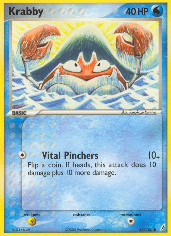 Krabby (54/100) [EX: Crystal Guardians] - Card Brawlers | Quebec | Canada | Yu-Gi-Oh!