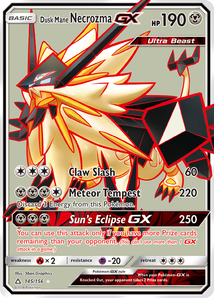 Dusk Mane Necrozma GX (145/156) [Sun & Moon: Ultra Prism] - Card Brawlers | Quebec | Canada | Yu-Gi-Oh!