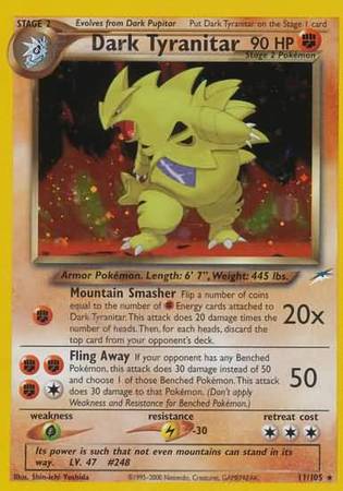 Dark Tyranitar (11/105) [Neo Destiny Unlimited] - Card Brawlers | Quebec | Canada | Yu-Gi-Oh!