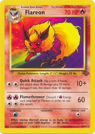 Flareon (19/64) [Jungle Unlimited] - Card Brawlers | Quebec | Canada | Yu-Gi-Oh!