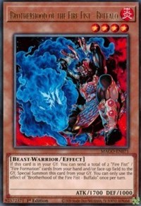 Brotherhood of the Fire Fist - Buffalo [MAGO-EN071] Rare - Card Brawlers | Quebec | Canada | Yu-Gi-Oh!