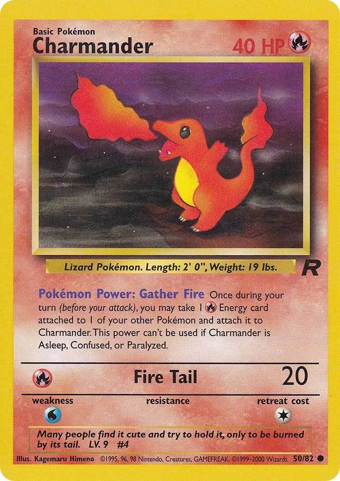 Charmander (50/82) [Team Rocket Unlimited] - Card Brawlers | Quebec | Canada | Yu-Gi-Oh!