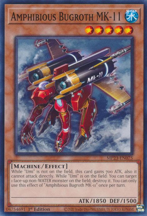 Amphibious Bugroth MK-11 [MP23-EN075] Common - Card Brawlers | Quebec | Canada | Yu-Gi-Oh!