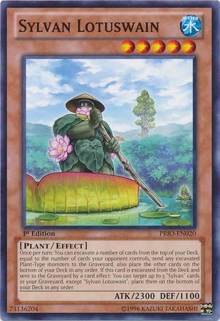 Sylvan Lotuswain [PRIO-EN020] Common - Yu-Gi-Oh! - Card Brawlers | Quebec | Canada |