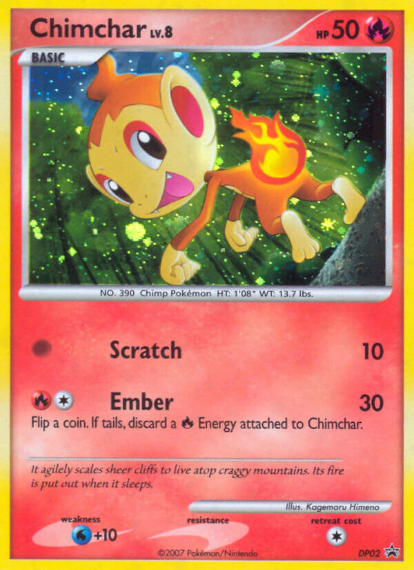 Chimchar (DP02) [Diamond & Pearl: Black Star Promos] - Card Brawlers | Quebec | Canada | Yu-Gi-Oh!