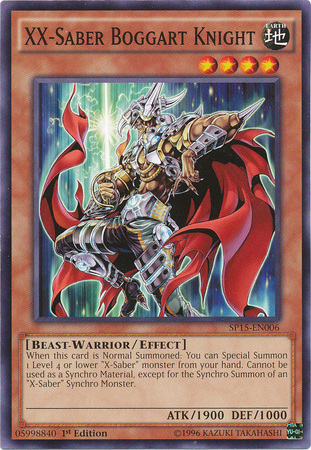 XX-Saber Boggart Knight [SP15-EN006] Common - Card Brawlers | Quebec | Canada | Yu-Gi-Oh!