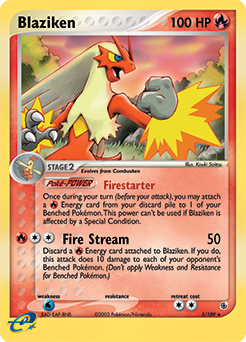 Blaziken (3/109) [EX: Battle Stadium] - Card Brawlers | Quebec | Canada | Yu-Gi-Oh!