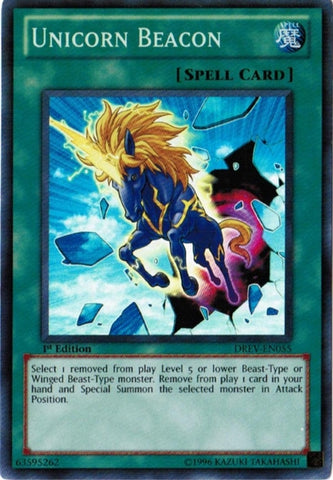 Unicorn Beacon [DREV-EN055] Super Rare - Yu-Gi-Oh! - Card Brawlers | Quebec | Canada |