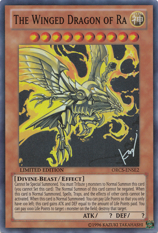 The Winged Dragon of Ra [ORCS-ENSE2] Super Rare - Card Brawlers | Quebec | Canada | Yu-Gi-Oh!