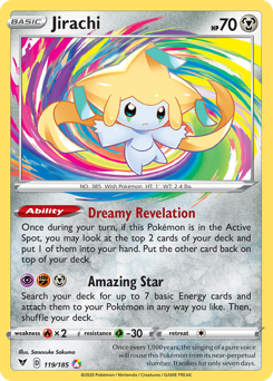 Jirachi (119/185) [Sword & Shield: Vivid Voltage] - Card Brawlers | Quebec | Canada | Yu-Gi-Oh!