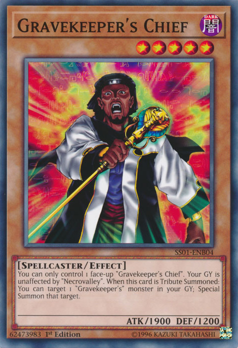 Gravekeeper's Chief [SS01-ENB04] Common - Card Brawlers | Quebec | Canada | Yu-Gi-Oh!