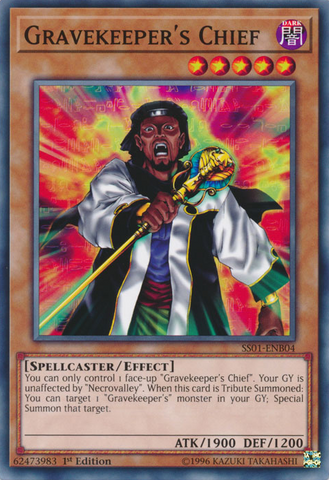 Gravekeeper's Chief [SS01-ENB04] Common - Yu-Gi-Oh! - Card Brawlers | Quebec | Canada |