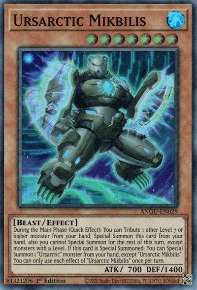 Ursarctic Mikbilis (Super Rare) [ANGU-EN029] Super Rare - Card Brawlers | Quebec | Canada | Yu-Gi-Oh!