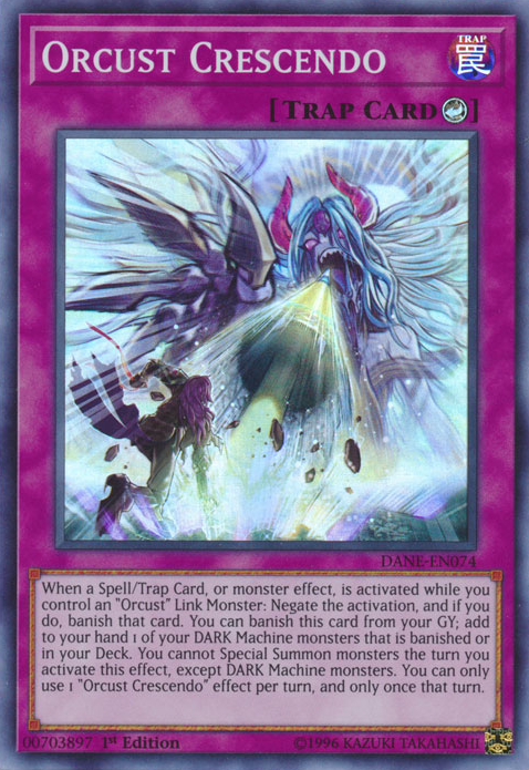 Orcust Crescendo [DANE-EN074] Super Rare - Card Brawlers | Quebec | Canada | Yu-Gi-Oh!