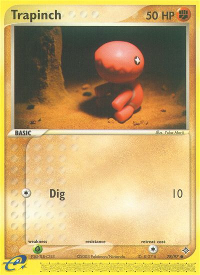 Trapinch (78/97) [EX: Dragon] - Card Brawlers | Quebec | Canada | Yu-Gi-Oh!