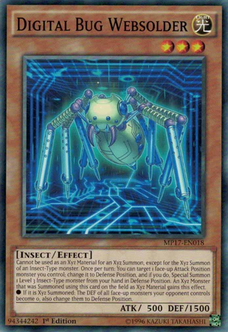 Digital Bug Websolder [MP17-EN018] Common - Yu-Gi-Oh! - Card Brawlers | Quebec | Canada |