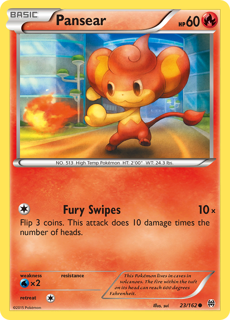 Pansear (23/162) [XY: BREAKthrough] - Card Brawlers | Quebec | Canada | Yu-Gi-Oh!