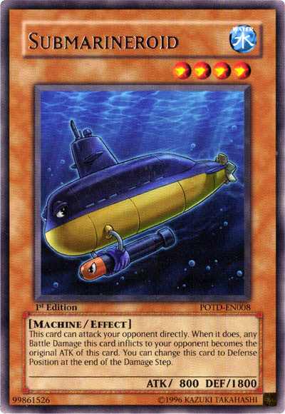 Submarineroid [POTD-EN008] Rare - Card Brawlers | Quebec | Canada | Yu-Gi-Oh!