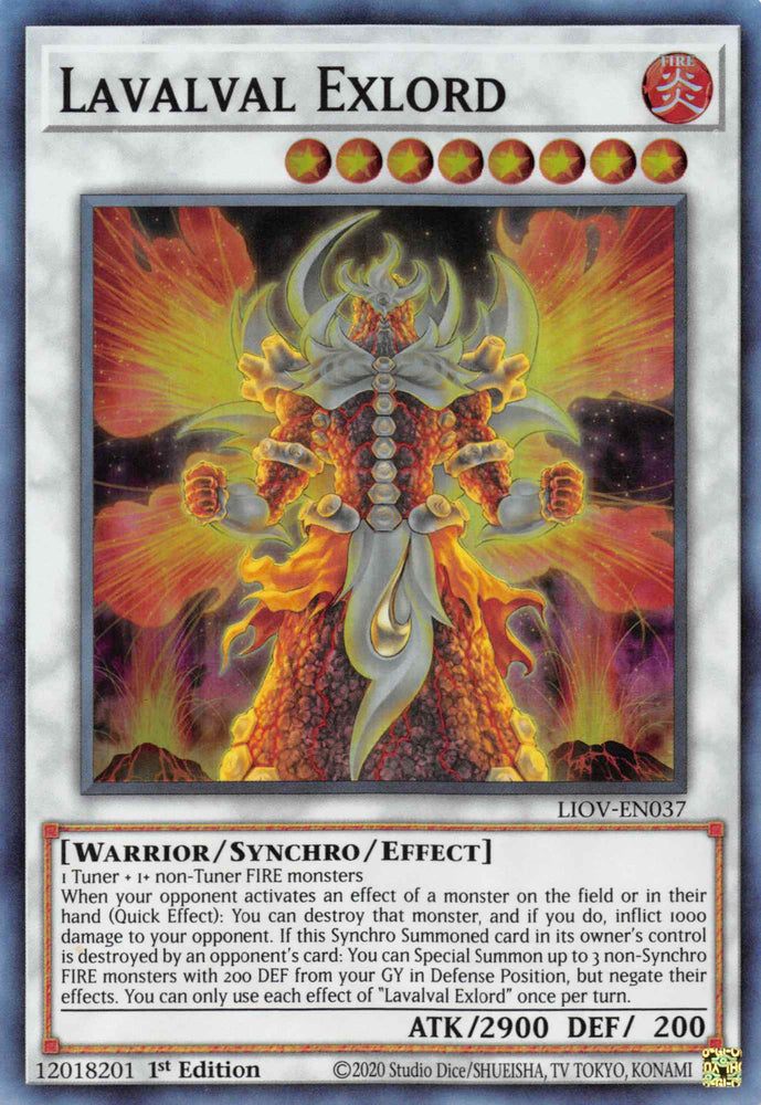 Lavalval Exlord [LIOV-EN037] Super Rare - Card Brawlers | Quebec | Canada | Yu-Gi-Oh!