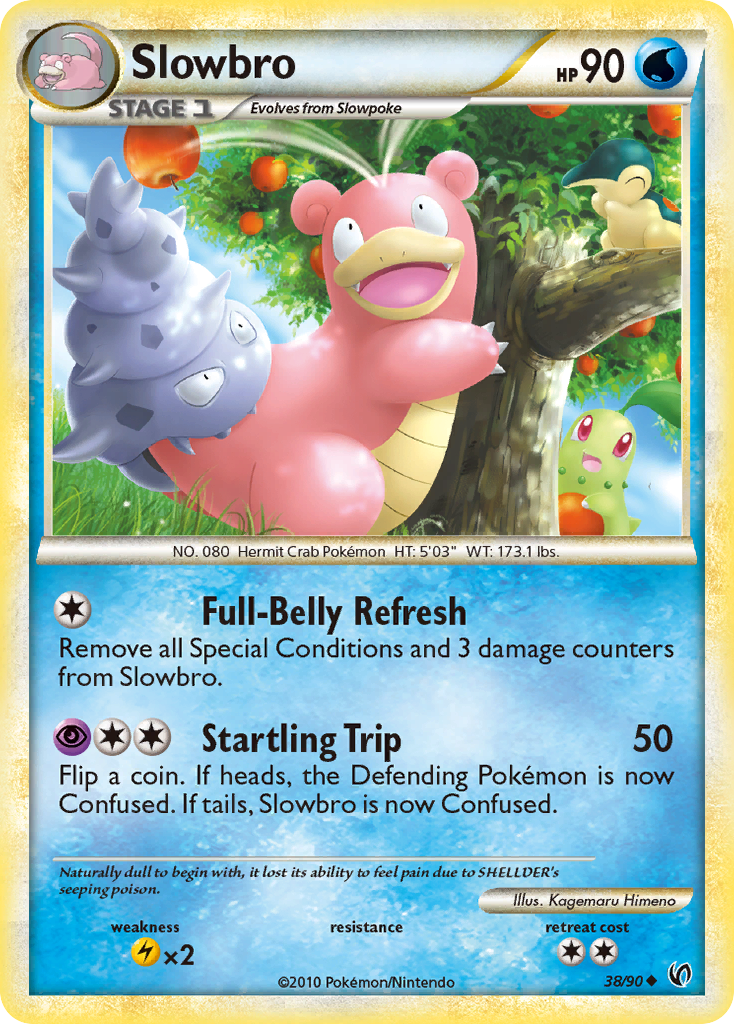 Slowbro (38/90) [HeartGold & SoulSilver: Undaunted] - Card Brawlers | Quebec | Canada | Yu-Gi-Oh!