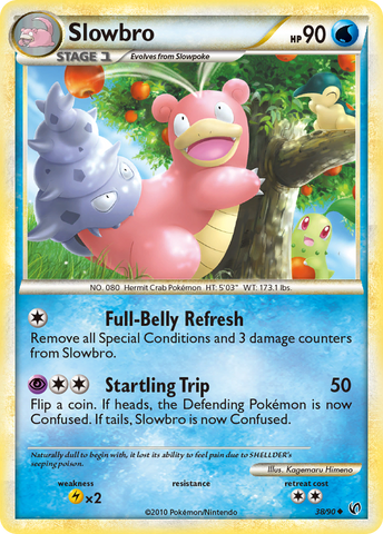 Slowbro (38/90) [HeartGold & SoulSilver: Undaunted] - Card Brawlers | Quebec | Canada | Yu-Gi-Oh!