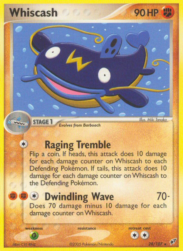 Whiscash (28/107) [EX: Deoxys] - Card Brawlers | Quebec | Canada | Yu-Gi-Oh!
