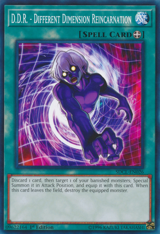 D.D.R. - Different Dimension Reincarnation [SDCL-EN026] Common - Yu-Gi-Oh! - Card Brawlers | Quebec | Canada |