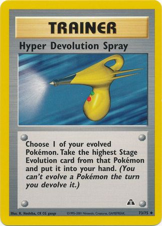 Hyper Devolution Spray (73/75) [Neo Discovery Unlimited] - Card Brawlers | Quebec | Canada | Yu-Gi-Oh!