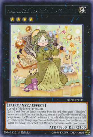 Madolche Teacher Glassouffle [DANE-EN039] Rare - Card Brawlers | Quebec | Canada | Yu-Gi-Oh!