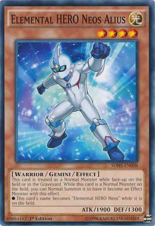 Elemental Hero Neos Alius [SDHS-EN008] Common - Card Brawlers | Quebec | Canada | Yu-Gi-Oh!