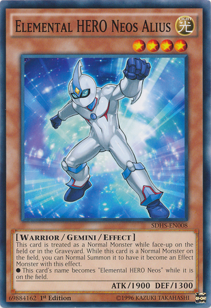 Elemental Hero Neos Alius [SDHS-EN008] Common - Yu-Gi-Oh! - Card Brawlers | Quebec | Canada |