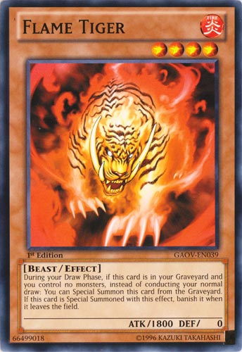 Flame Tiger [GAOV-EN039] Common - Card Brawlers | Quebec | Canada | Yu-Gi-Oh!