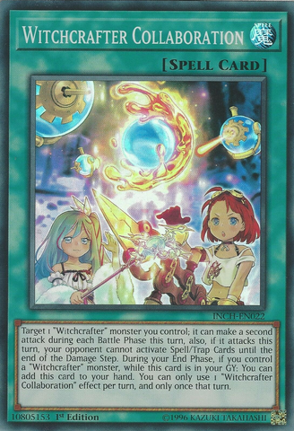 Witchcrafter Collaboration [INCH-EN022] Super Rare - Card Brawlers | Quebec | Canada | Yu-Gi-Oh!