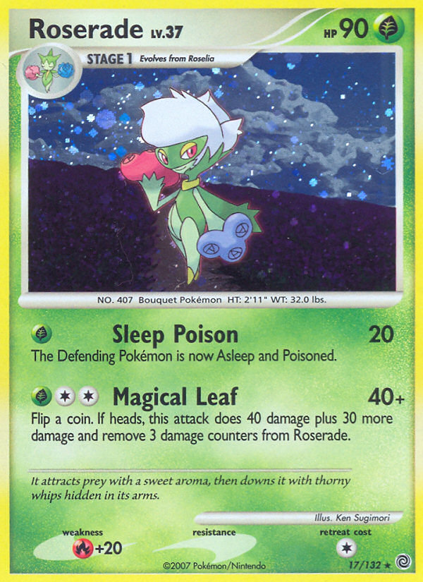 Roserade (17/132) [Diamond & Pearl: Secret Wonders] - Card Brawlers | Quebec | Canada | Yu-Gi-Oh!