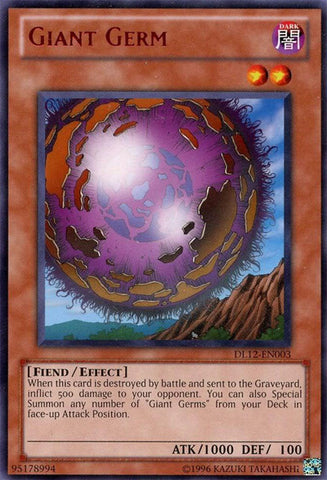 Giant Germ (Red) [DL12-EN003] Rare - Yu-Gi-Oh! - Card Brawlers | Quebec | Canada |