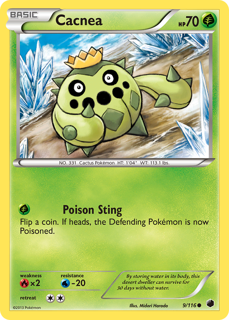 Cacnea (9/116) [Black & White: Plasma Freeze] - Card Brawlers | Quebec | Canada | Yu-Gi-Oh!