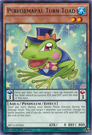 Performapal Turn Toad [MP15-EN066] Rare - Yu-Gi-Oh! - Card Brawlers | Quebec | Canada |