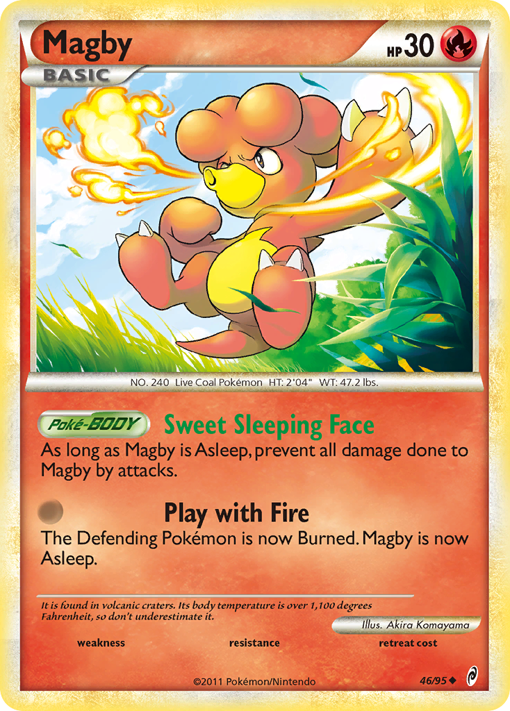 Magby (46/95) [HeartGold & SoulSilver: Call of Legends] - Card Brawlers | Quebec | Canada | Yu-Gi-Oh!