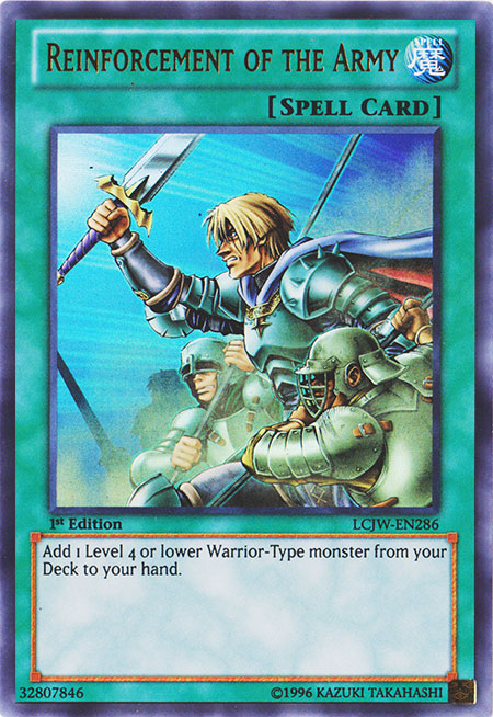 Reinforcement of the Army [LCJW-EN286] Ultra Rare - Card Brawlers | Quebec | Canada | Yu-Gi-Oh!