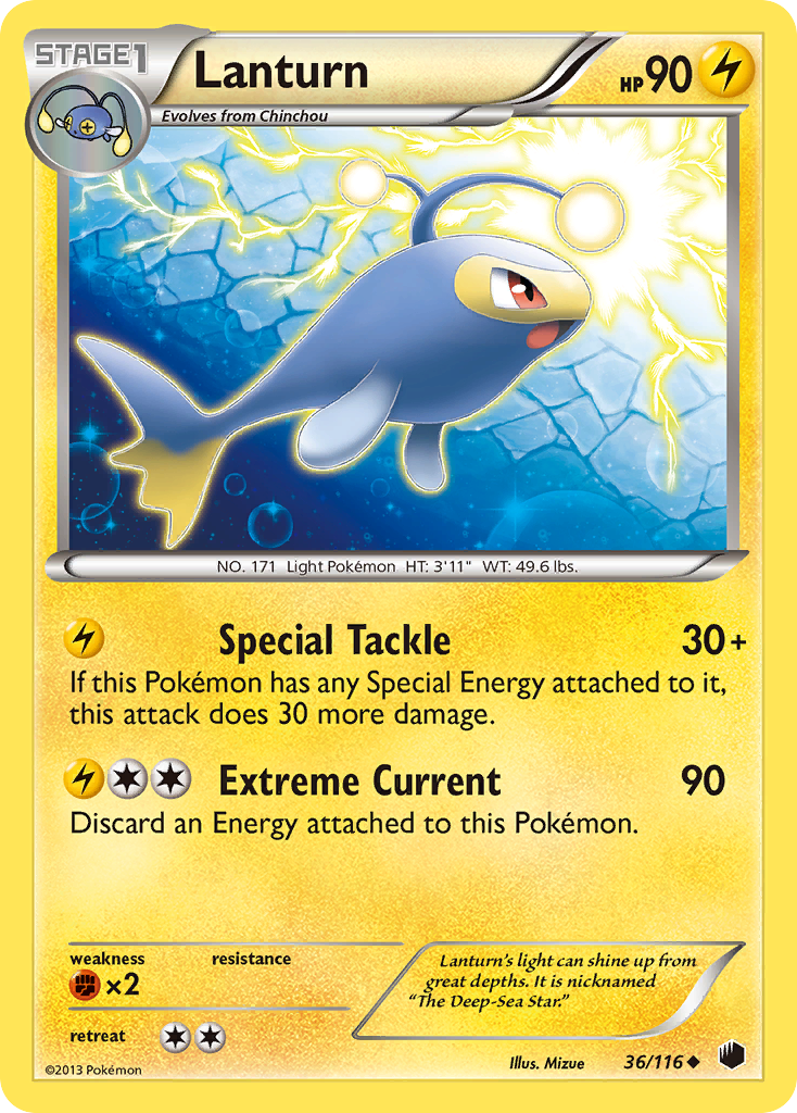 Lanturn (36/116) [Black & White: Plasma Freeze] - Card Brawlers | Quebec | Canada | Yu-Gi-Oh!