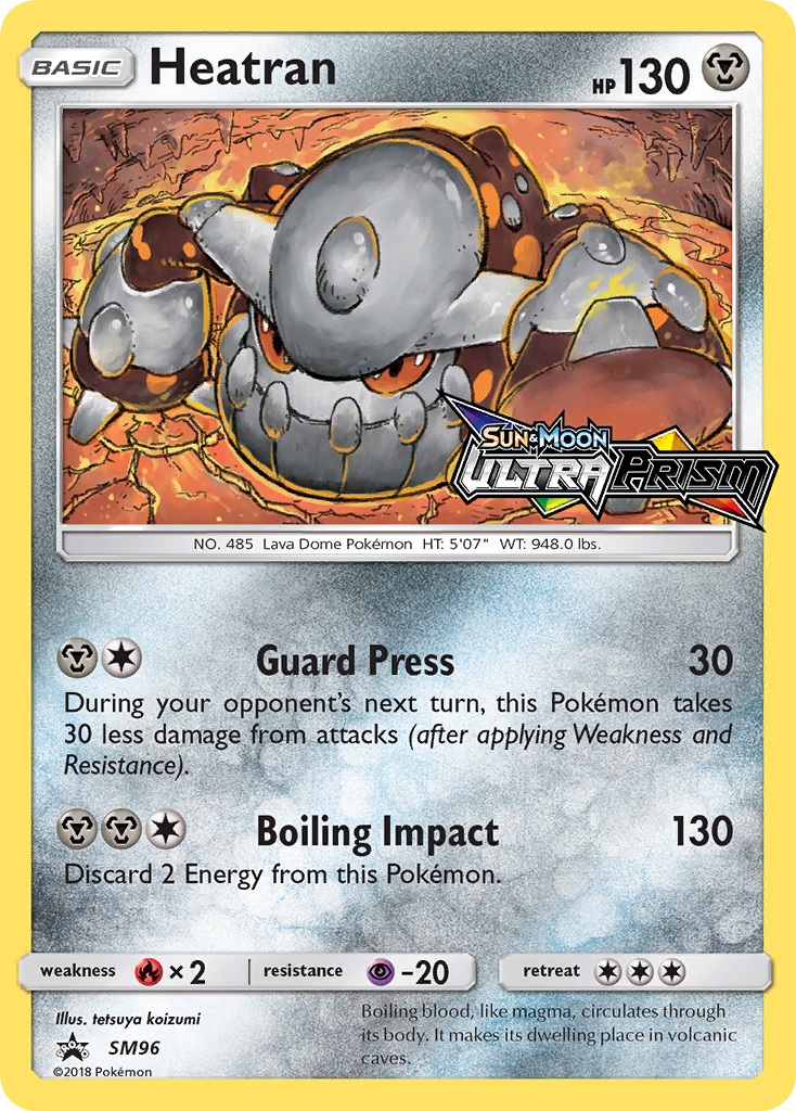 Heatran (SM96) [Sun & Moon: Black Star Promos] - Card Brawlers | Quebec | Canada | Yu-Gi-Oh!