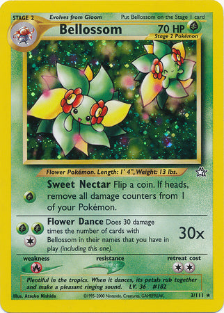 Bellossom (3/111) [Neo Genesis Unlimited] - Card Brawlers | Quebec | Canada | Yu-Gi-Oh!