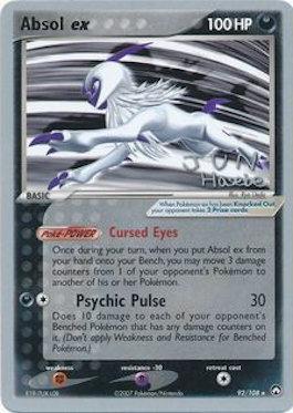 Absol ex (92/108) (Flyvees - Jun Hasebe) [World Championships 2007] - Card Brawlers | Quebec | Canada | Yu-Gi-Oh!