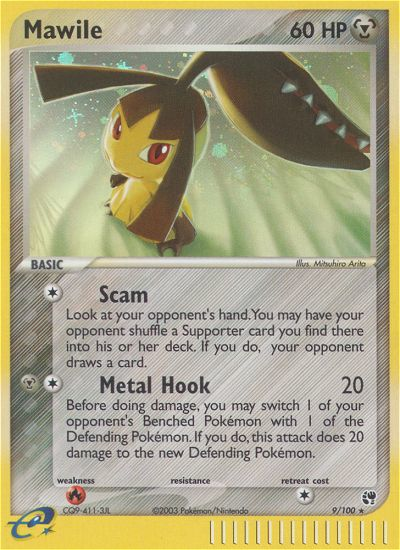 Mawile (9/100) [EX: Sandstorm] - Card Brawlers | Quebec | Canada | Yu-Gi-Oh!