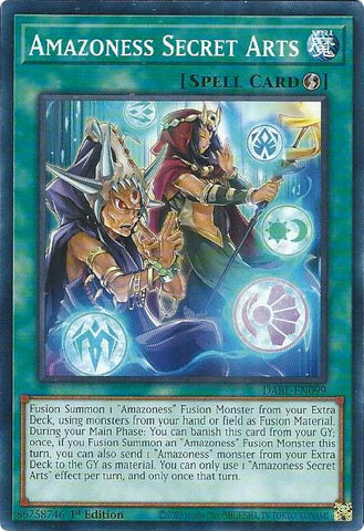 Amazoness Secret Arts [DABL-EN099] Common - Card Brawlers | Quebec | Canada | Yu-Gi-Oh!