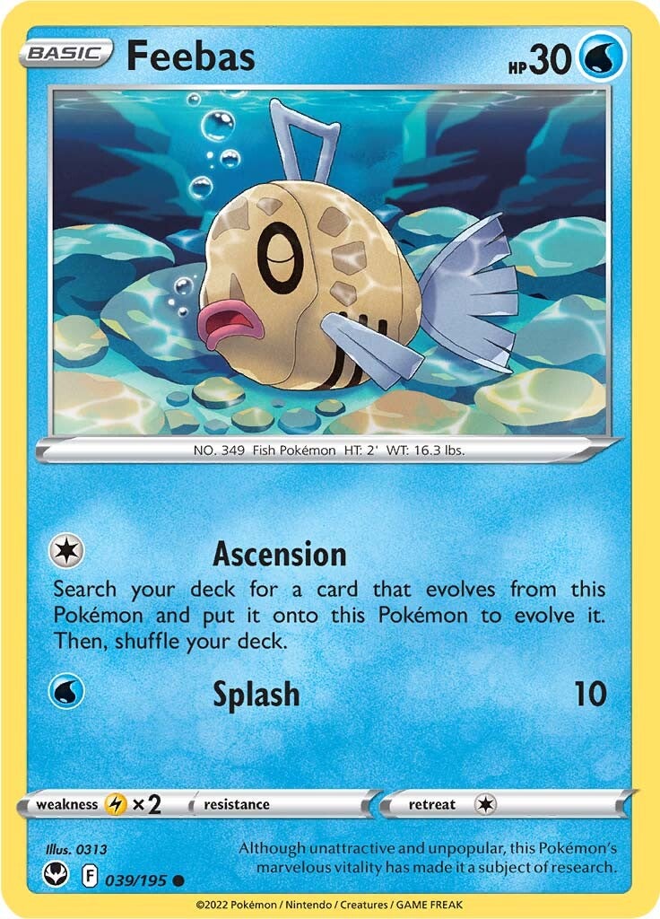 Feebas (039/195) [Sword & Shield: Silver Tempest] - Card Brawlers | Quebec | Canada | Yu-Gi-Oh!