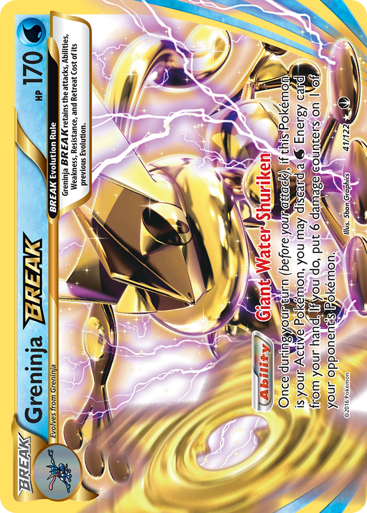 Greninja BREAK (41/122) [XY: BREAKpoint] - Card Brawlers | Quebec | Canada | Yu-Gi-Oh!