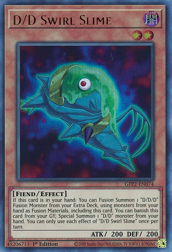 D/D Swirl Slime [GFP2-EN074] Ultra Rare - Card Brawlers | Quebec | Canada | Yu-Gi-Oh!